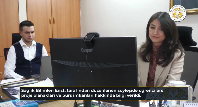 Sağlık Bilimleri Enstitüsü Lisansüstü Eğitim Söyleşileri